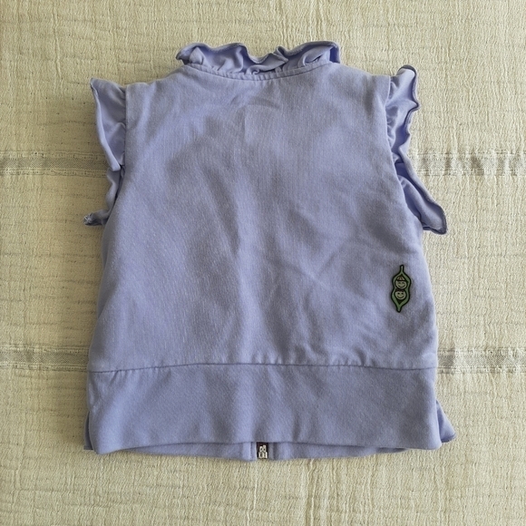 𝅺Peekaboo Beans Frill Seeker Fleece Lined Vest size 2 - Picture 2 of 7